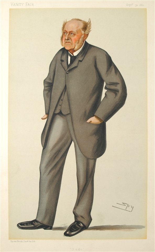Adolphus Frederick Octavius Liddell, Vanity Fair, 1882-09-30