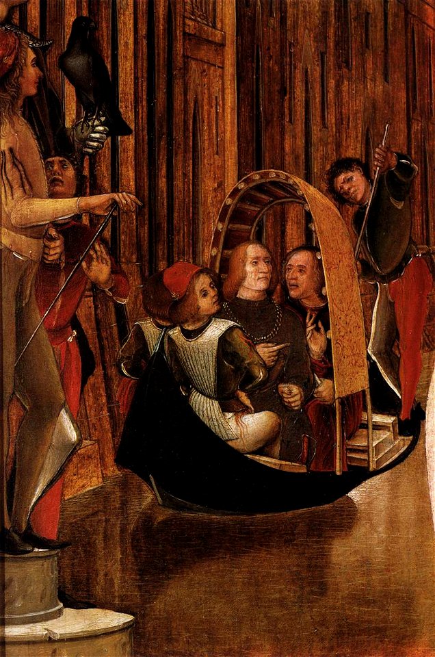 Liberale da Verona - St Sebastian (detail) - WGA12968