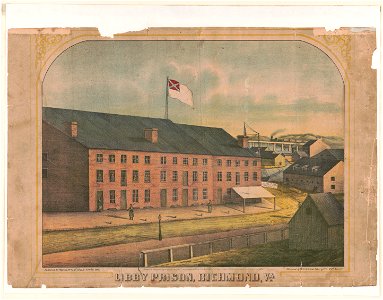 Libby Prison, Richmond, Va. - sketched by W.C. Schwartzburg, Co. A, 24th Wis. Vols. LCCN2012648851