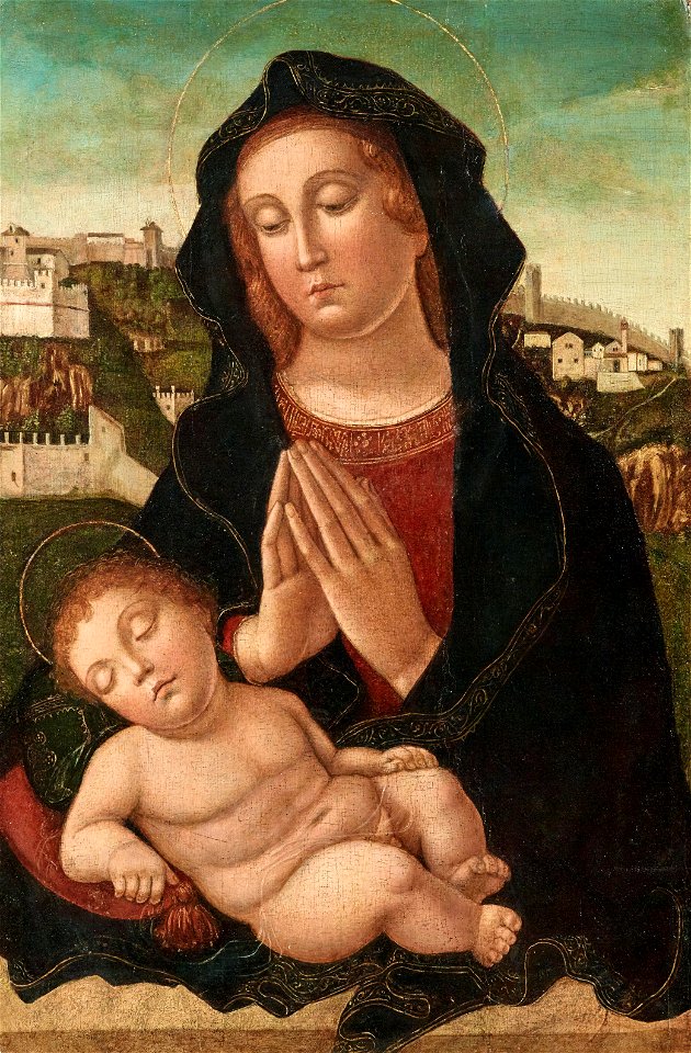 Liberale da Verona - Madonna and Child