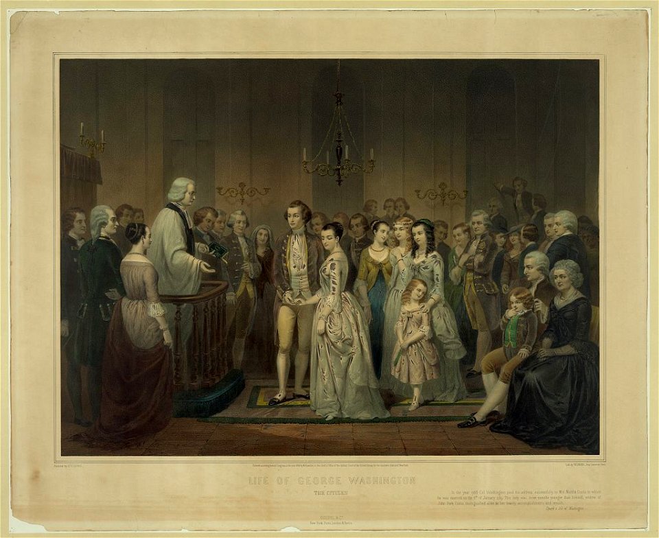 Life of George Washington-The citizen - painted by Stearns ; lith. by Régnier, imp. Lemercier, Paris. LCCN98501405