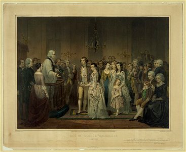 Life of George Washington-The citizen - painted by Stearns ; lith. by Régnier, imp. Lemercier, Paris. LCCN98501405