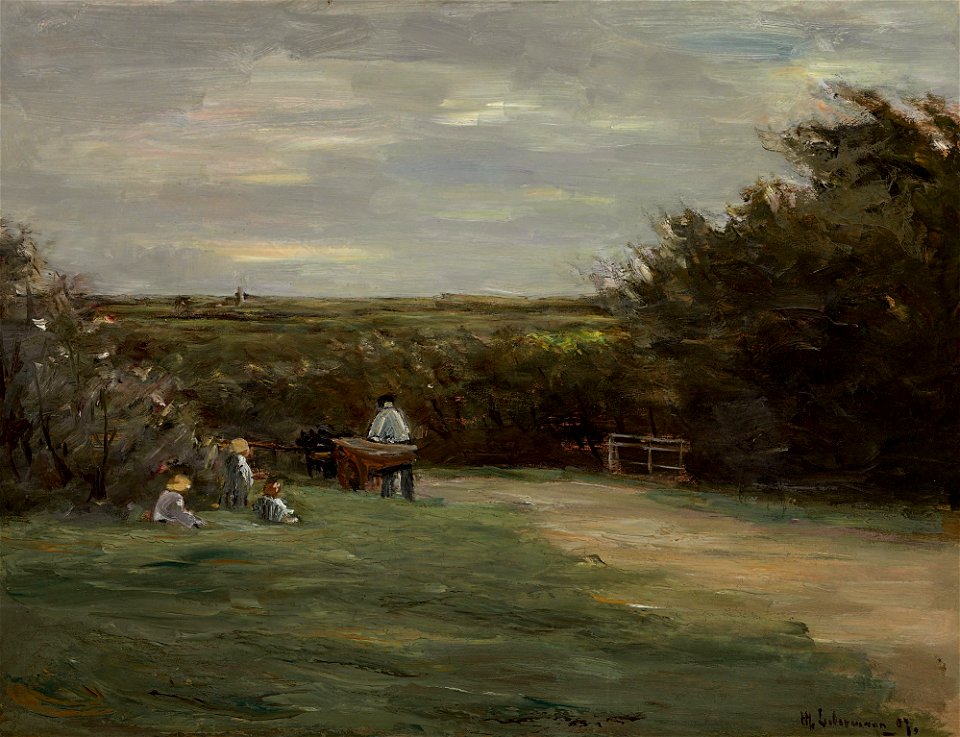 Max Liebermann - Landschaft bei Noordwijk, Noordwijk-Binnen
