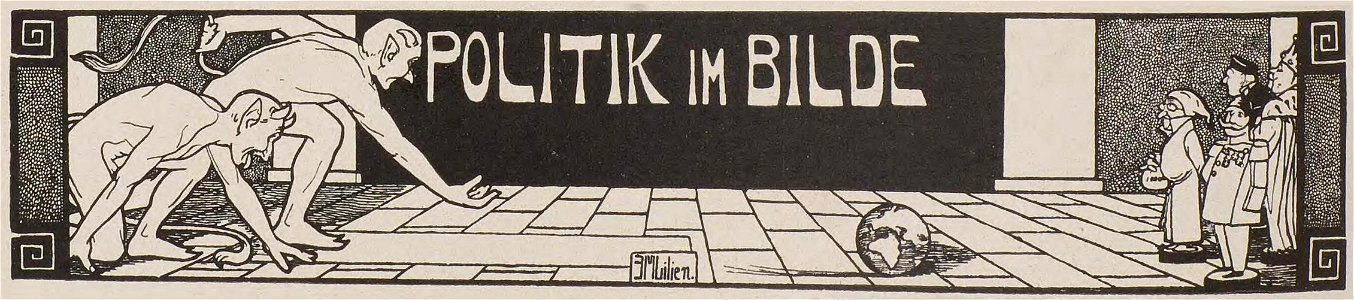 Lilien politik im Bilde