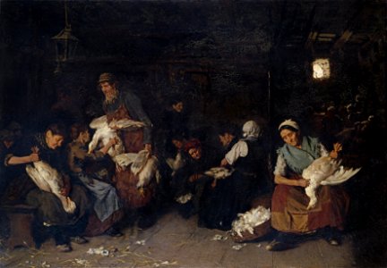 Max Liebermann - Gänserupferinnen - Google Art Project