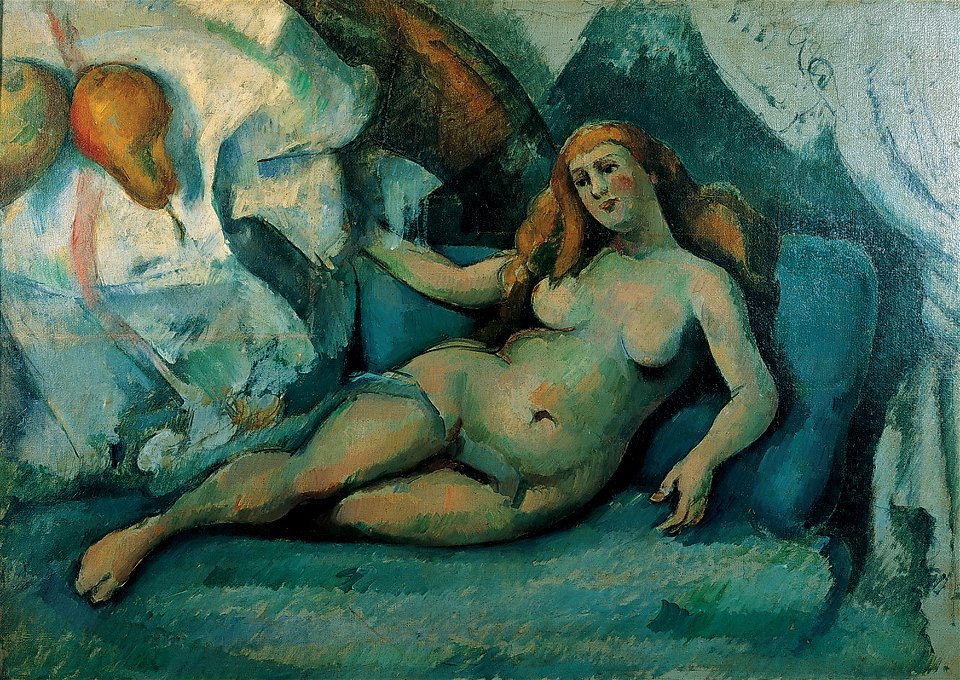 Liegender weiblicher Akt Paul Cézanne, um 1886 1890
