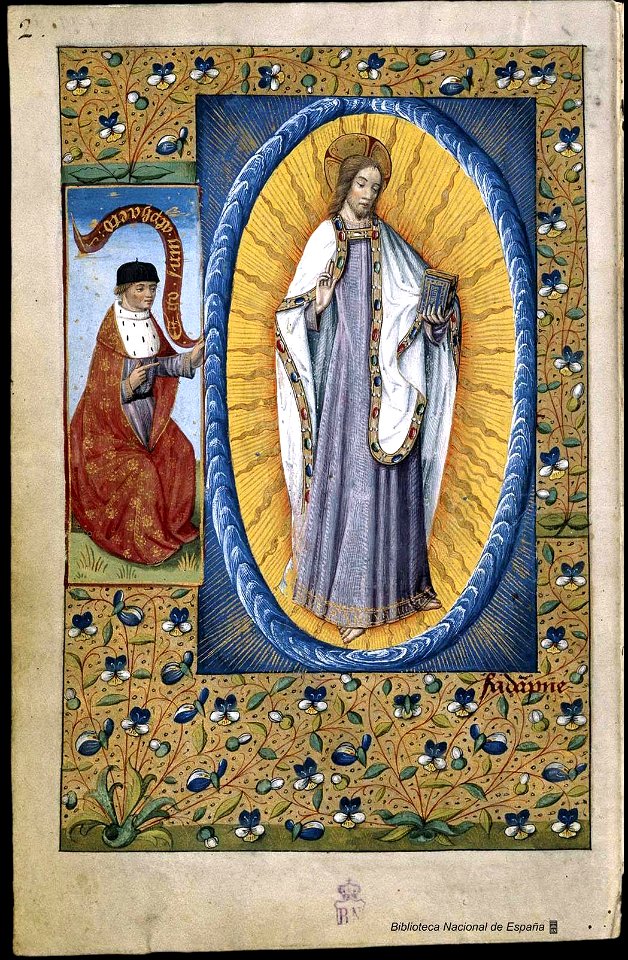 Libro de horas de Carlos V - BNE Vitr24-3 p2 (Christ)