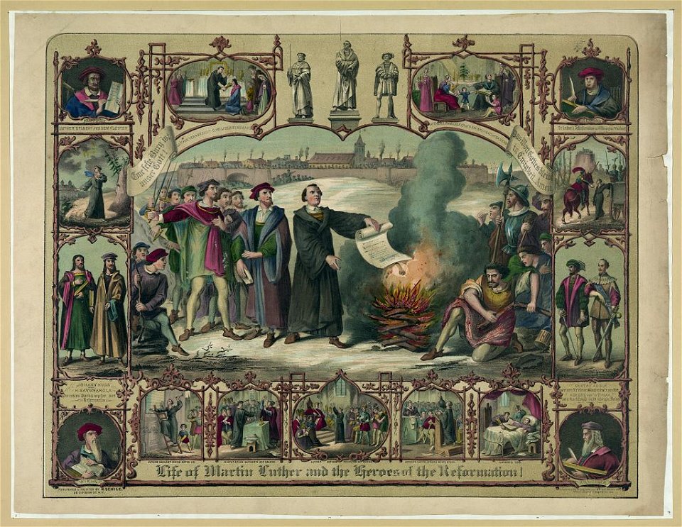 Life of Martin Luther and heroes of the reformation! - H. Breul ; original by H. Brückner. LCCN94504464