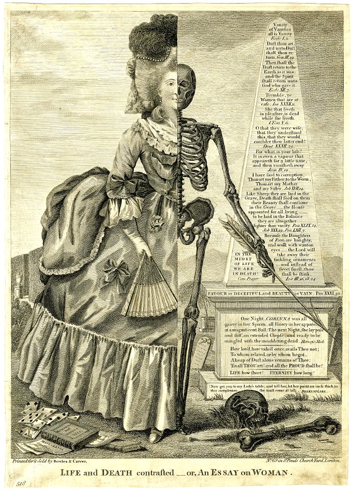 Life and Death contrasted - or, an essay on Woman (BM 1875,1211.168)