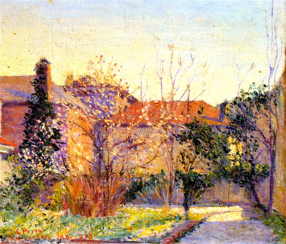 Lilla Cabot Perry - A Peach Tree