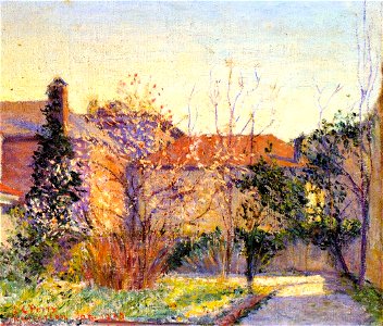 Lilla Cabot Perry - A Peach Tree