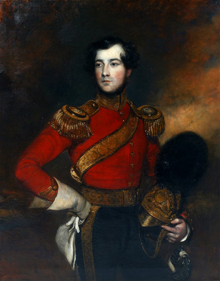Lieutenant Charles Phillip de Ainslie, by Frederick Yeates Hurlstone