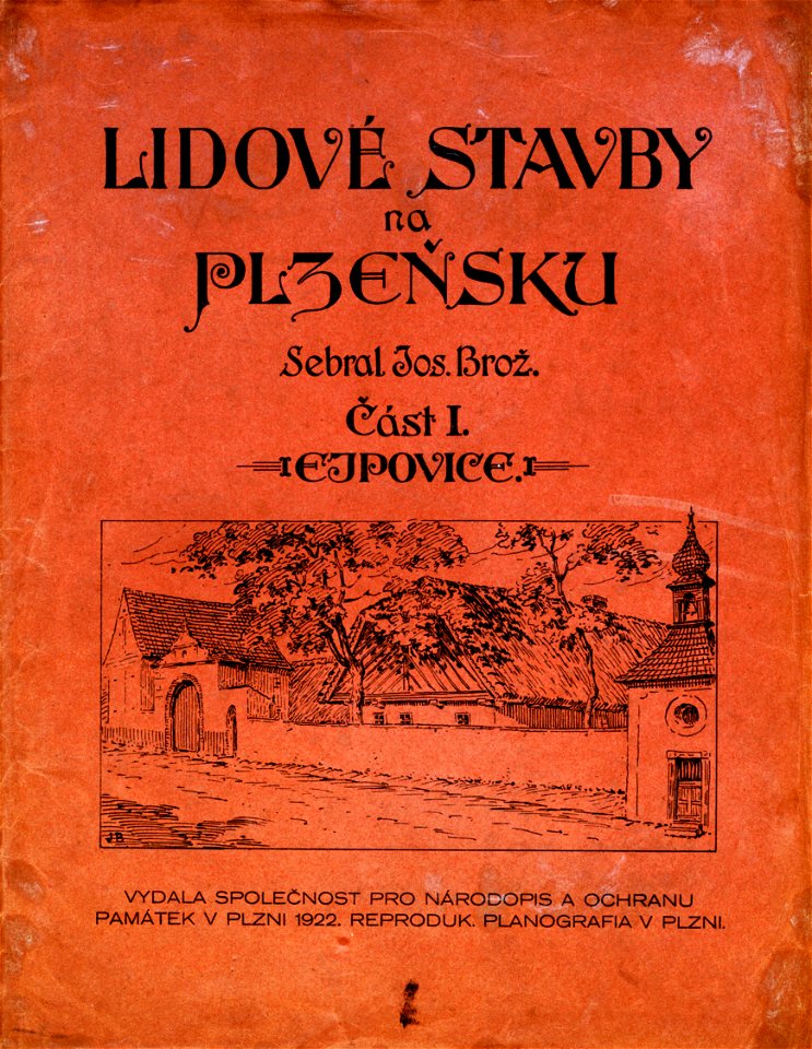 Lidové stavby na Plzeňsku, Část I., Ejpovice