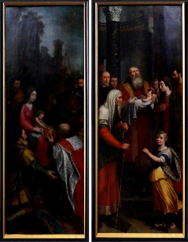 Lille Eté2016 Eglise StAndré, L'Adoration des Mages et La Présentation au Temple