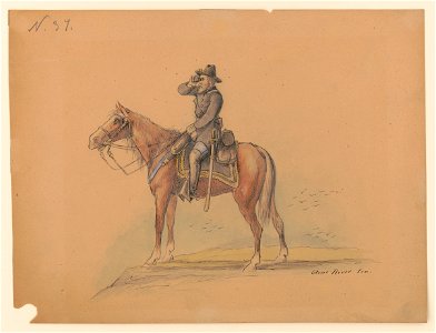 Lieutenant Colonel Francis (Frank) Erdelmeyer, Stone's River, Tennessee, January 1863 LCCN2017646854