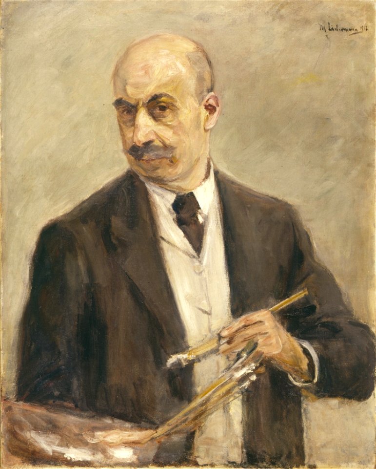 Max Liebermann - Selbstbildnis - BG-M 4053-87 - Berlinische Galerie
