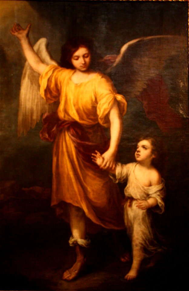 Lienzo del altar del Ángel de la Guarda (Catedral de Sevilla)