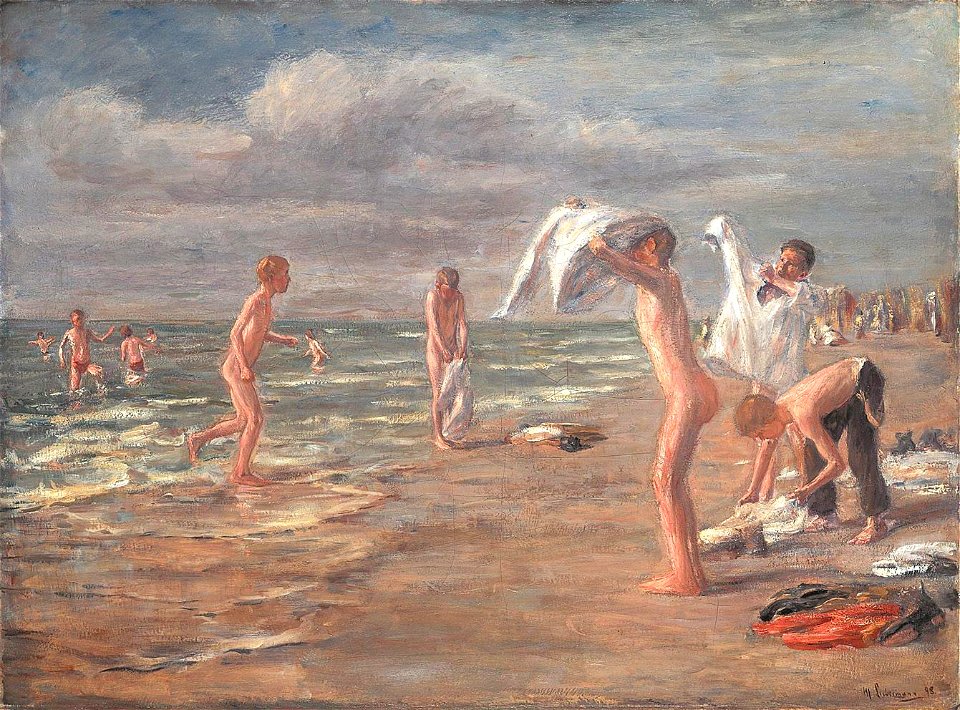 Max Liebermann Boys Bathing
