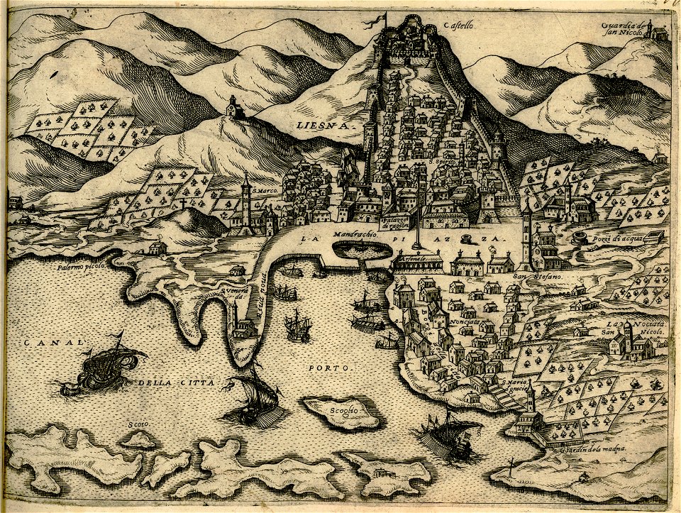 Liesna - Camocio Giovanni Francesco - 1574