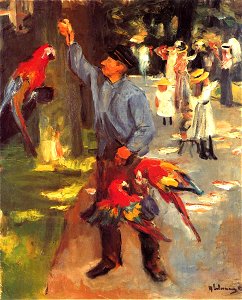 Max Liebermann Papageienmann 1902