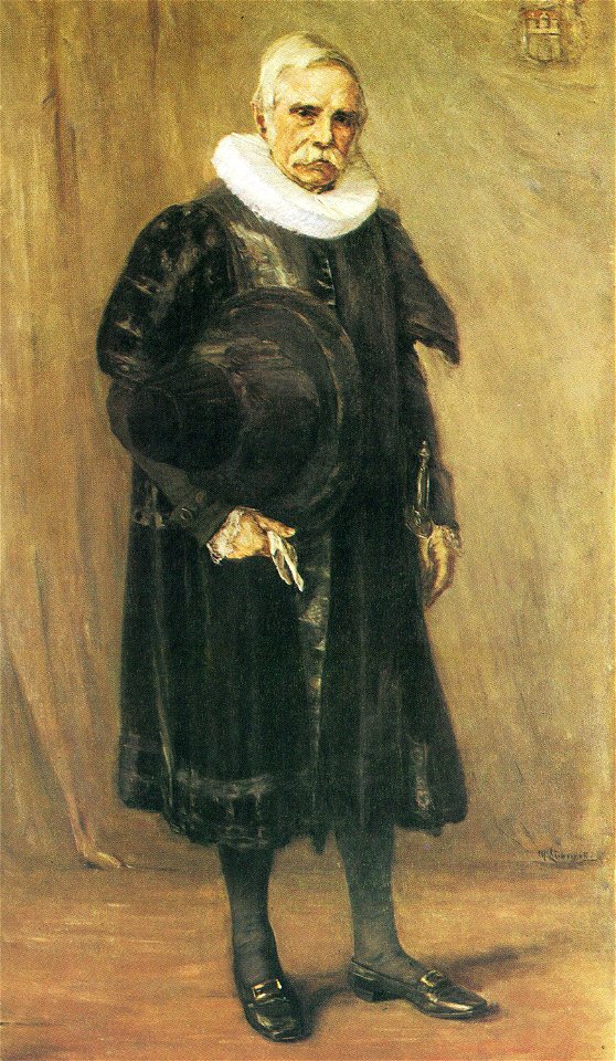 Liebermann, Bürgermeister Carl Friedrich Petersen (1891)