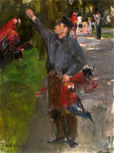 Max Liebermann Papageienmann 1900
