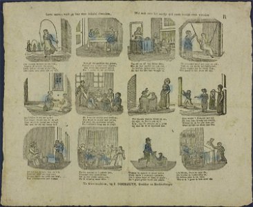 Lieve meisjes vindt gij hier voor velerlei vermaken-Catchpenny print-Borms 0385