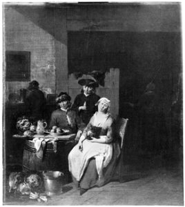 Light Meal (Jan Baptiste Lambrecht) - Nationalmuseum - 17502