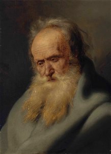 Jan Lievens - Tronie of an old man. Free illustration for personal and commercial use.
