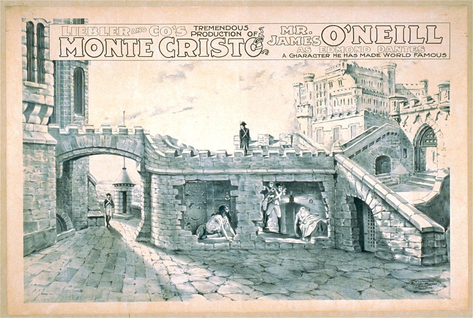 Liebler and Co's tremendous production of Monte Cristo with Mr. James O'Neill as Edmond Dantes, a character he has made world famous. LCCN2014636665