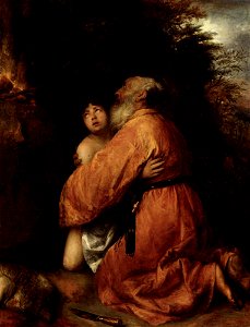 Jan Lievens - The Sacrifice of Isaac (c.1638). Free illustration for personal and commercial use.