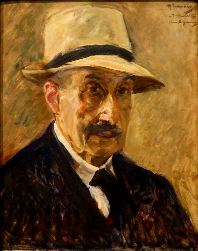 Max Liebermann, Selbstporträt, 1929