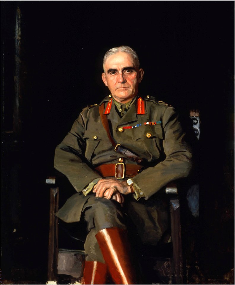 Lieutenant General Sir Sam Hughes by Harrington Mann CWM 19710261-0394