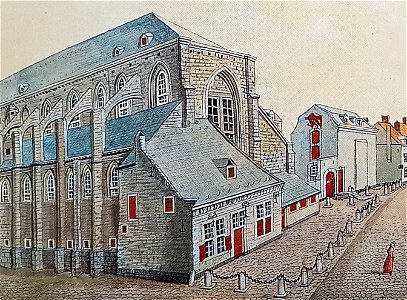 Lijkstoet Sint Pieterstraat, Maastricht (Ph v Gulpen, 1845) (cropped2)