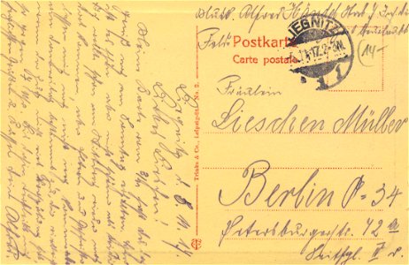 Liegnitz, Schlesien - Großer Ring (2) (back) (Zeno Ansichtskarten)