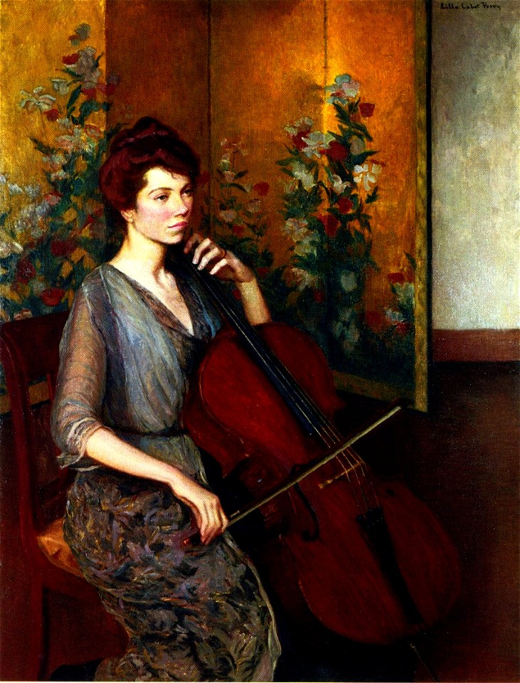 Lilla Cabot Perry - The Cellist