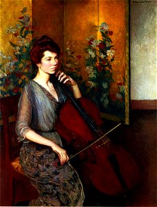 Lilla Cabot Perry - The Cellist