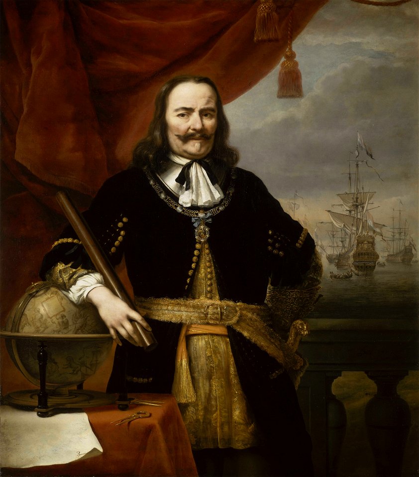 Lieutenant-Admiral Michiel de Ruyter (1607–1676) RMG BHC2997