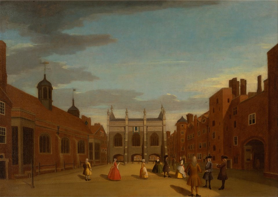 Lincoln's Inn, the Chapel, and Old Hall, London - Google Art Project