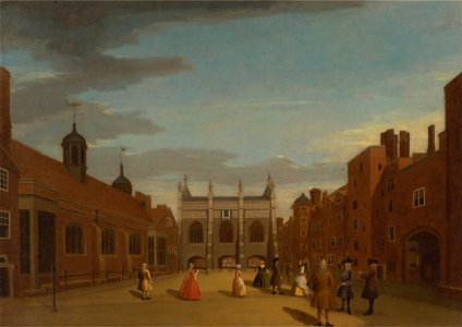 Lincoln's Inn, the Chapel, and Old Hall, London - Google Art Project