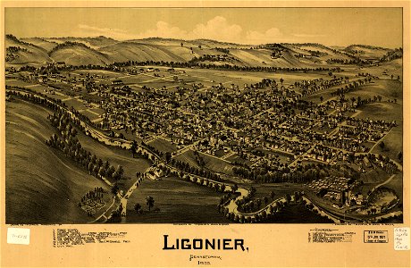 Ligonier, Pennsylvania 1900 LOC gm71005338