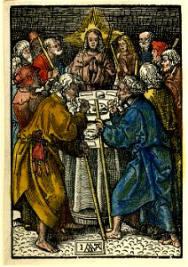 Life of Christ (BM 1859,0709.2865). Free illustration for personal and commercial use.