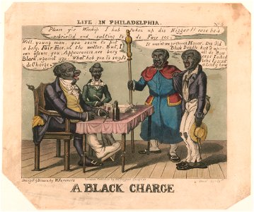 Life in Philadelphia. No. 5. A black charge LCCN2004670251