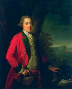 Lieutenant General James Cuninghame, by Angelica Kauffman