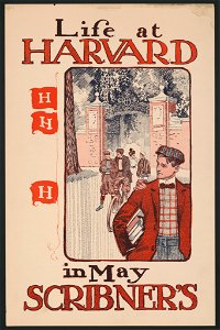 Life at Harvard in May Scribner LCCN2015647325