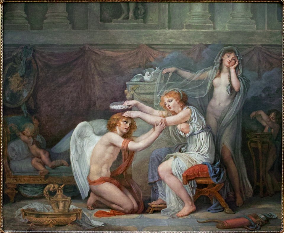Lille PdBA greuze psychee couronnant amour