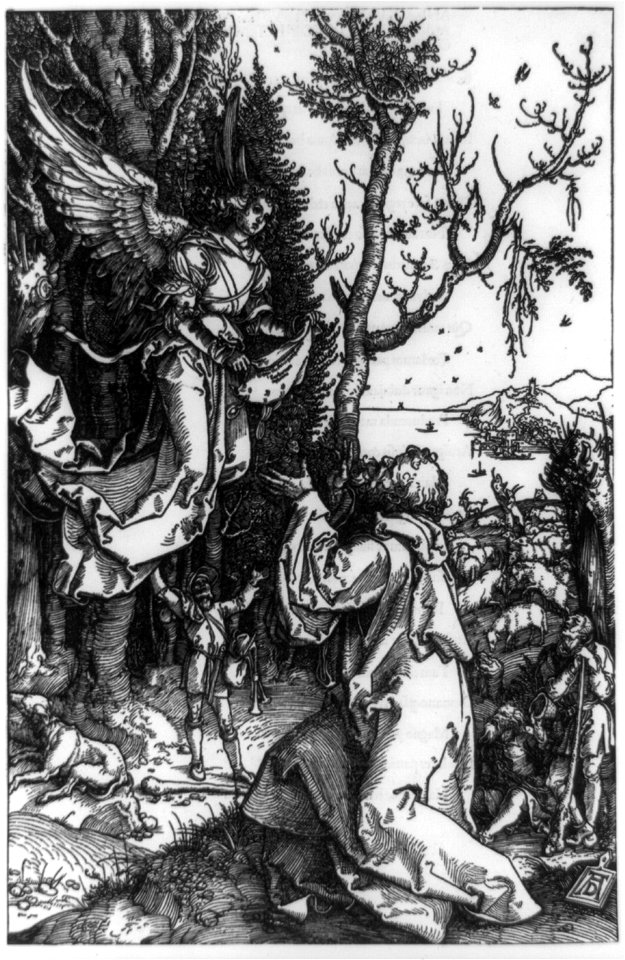 Life of the Virgin. Angel appearing to Joachim) - AD LCCN90707833