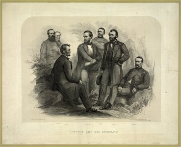 Lincoln and his generals LCCN2009633824