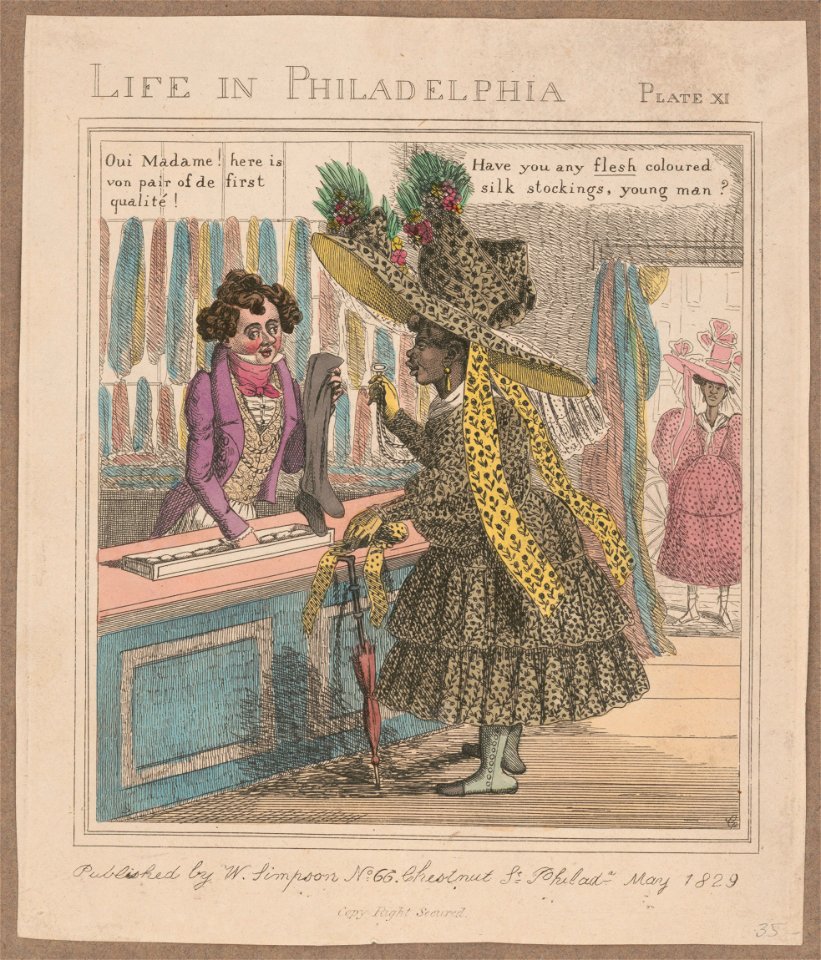 Life in Philadelphia. Plate 11 - C. LCCN2017646652