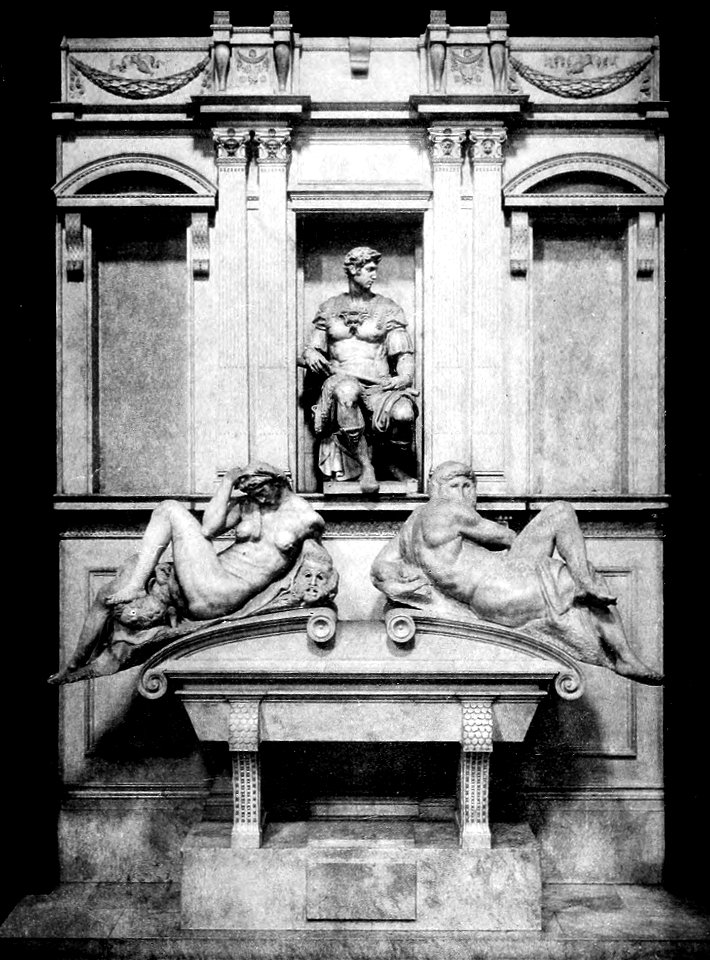 Life of Michael Angelo, 1912 - Tomb of Giulino de Medici